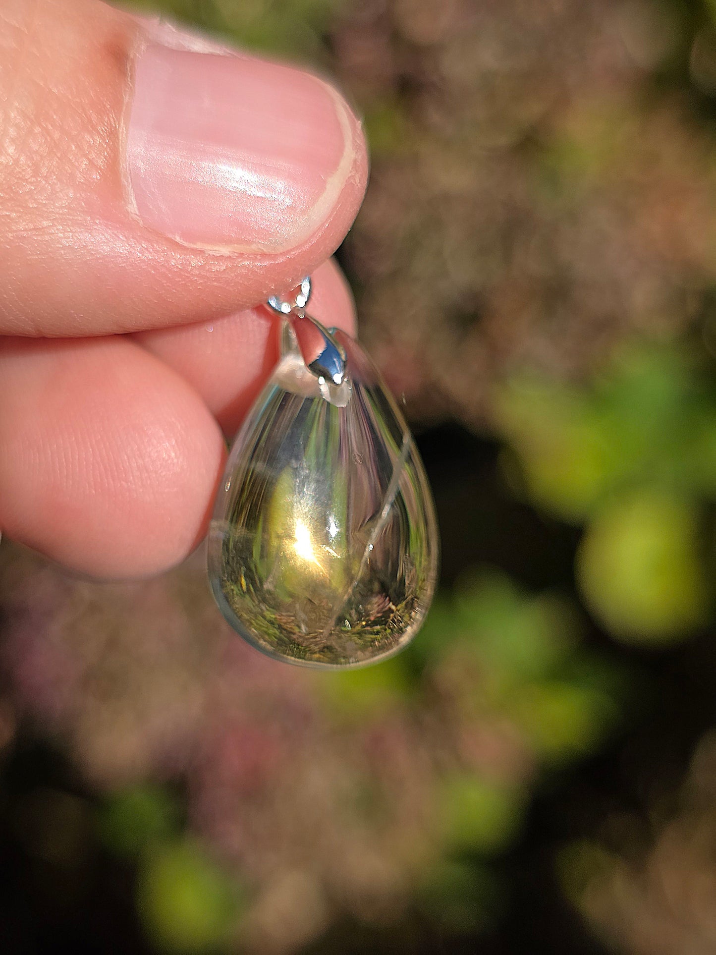 Pendentif Citrine naturelle A