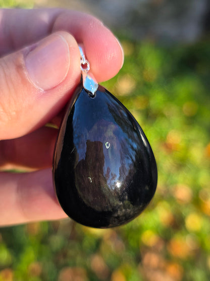 Pendentif Obsidienne mentogochol