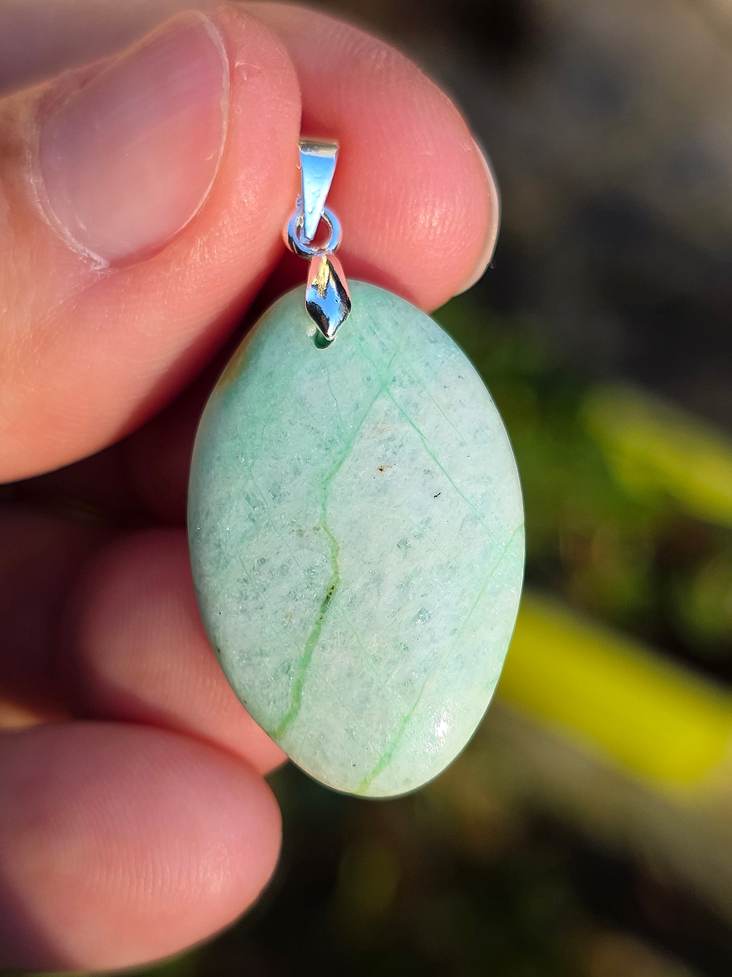 Pendentif Garniérite (à choisir)