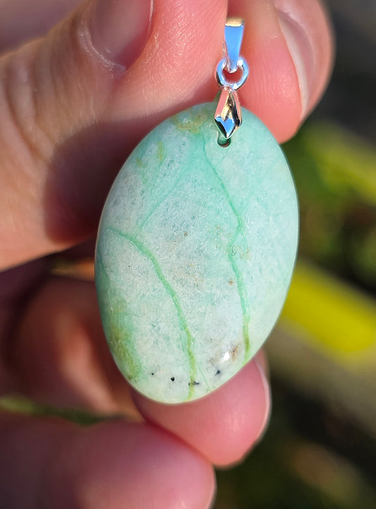 Pendentif Garniérite (à choisir)