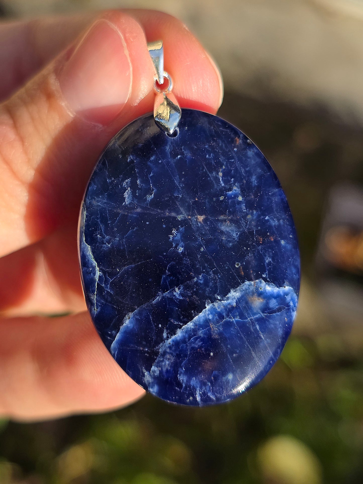 Pendentif Sodalite (à choisir)