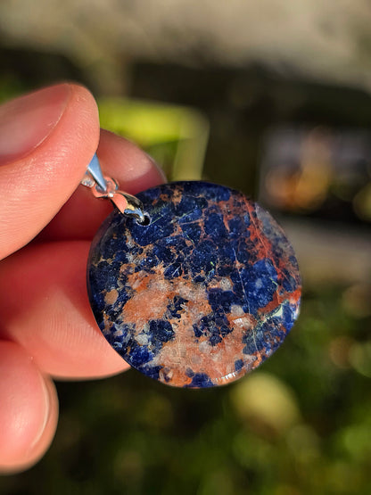 Pendentif Sodalite (à choisir)