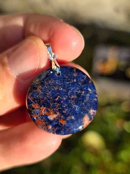Pendentif Sodalite (à choisir)