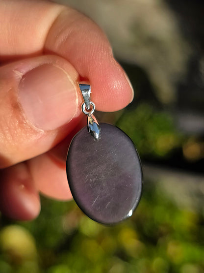 Pendentif Obsidienne Oeil Céleste (à choisir)