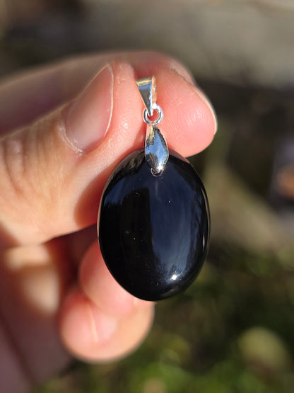 Pendentif Onyx noir (à choisir)