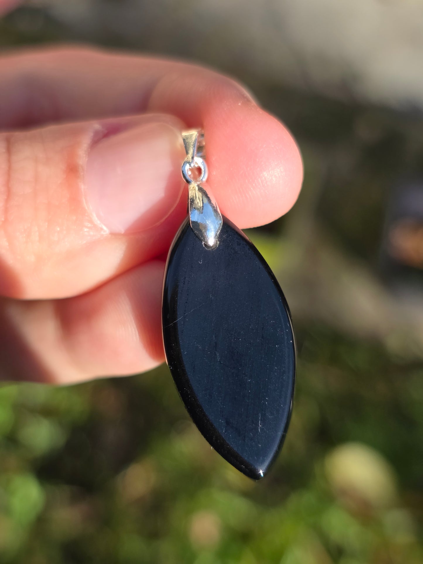 Pendentif Onyx noir (à choisir)