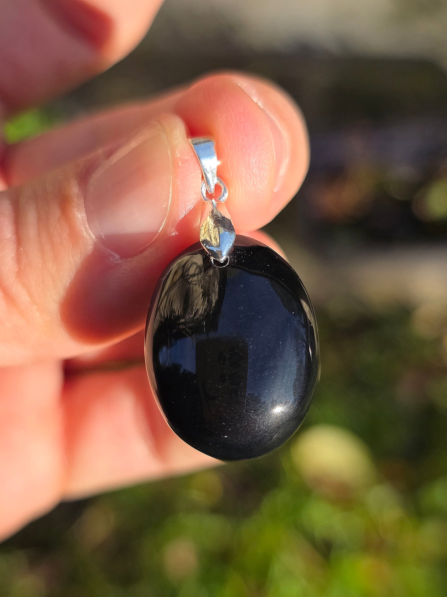Pendentif Onyx noir (à choisir)