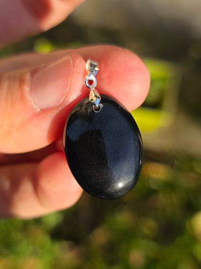 Pendentif Onyx noir (à choisir)