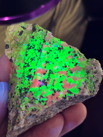 Willemite, Calcite et Franklinite n°9