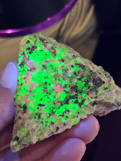 Willemite, Calcite et Franklinite n°9