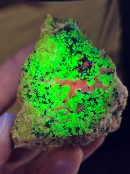 Willemite, Calcite et Franklinite n°3