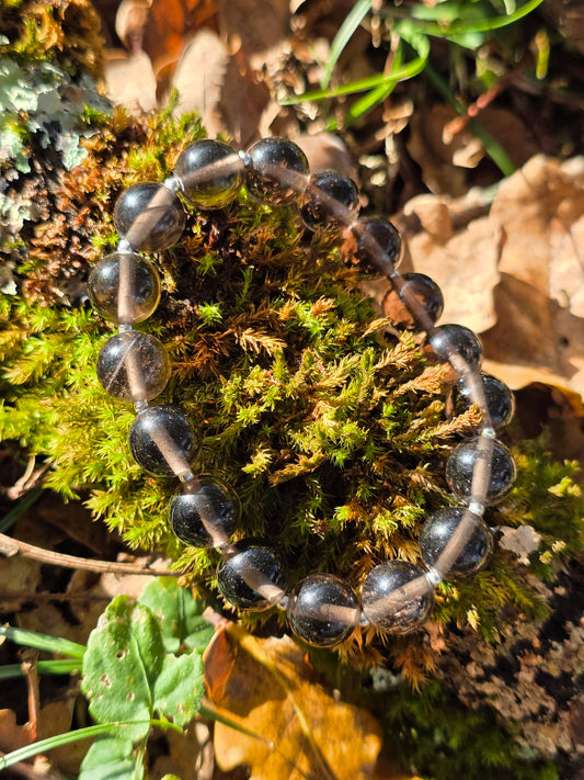 Bracelet Obsidienne Larmes d'Apache