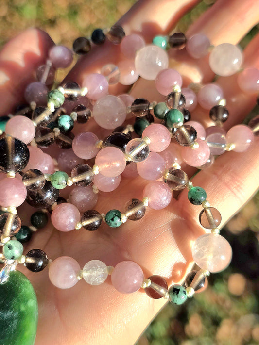 Collier Mala "Gardien des Sources"