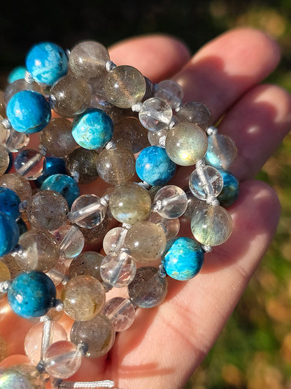 Collier Mala "Clarté des Mondes"