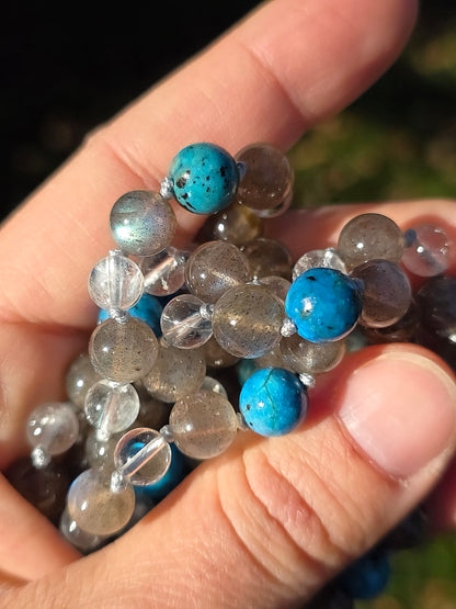 Collier Mala "Clarté des Mondes"