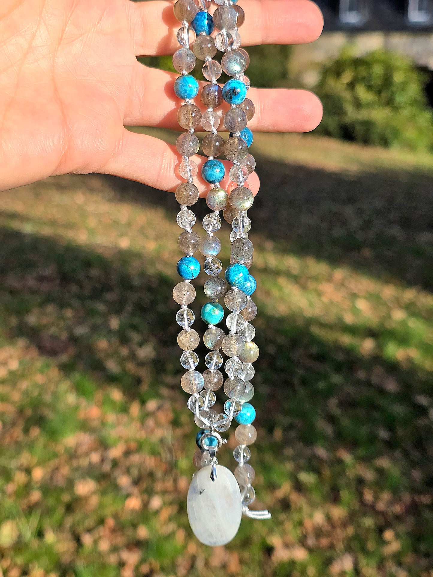 Collier Mala "Clarté des Mondes"