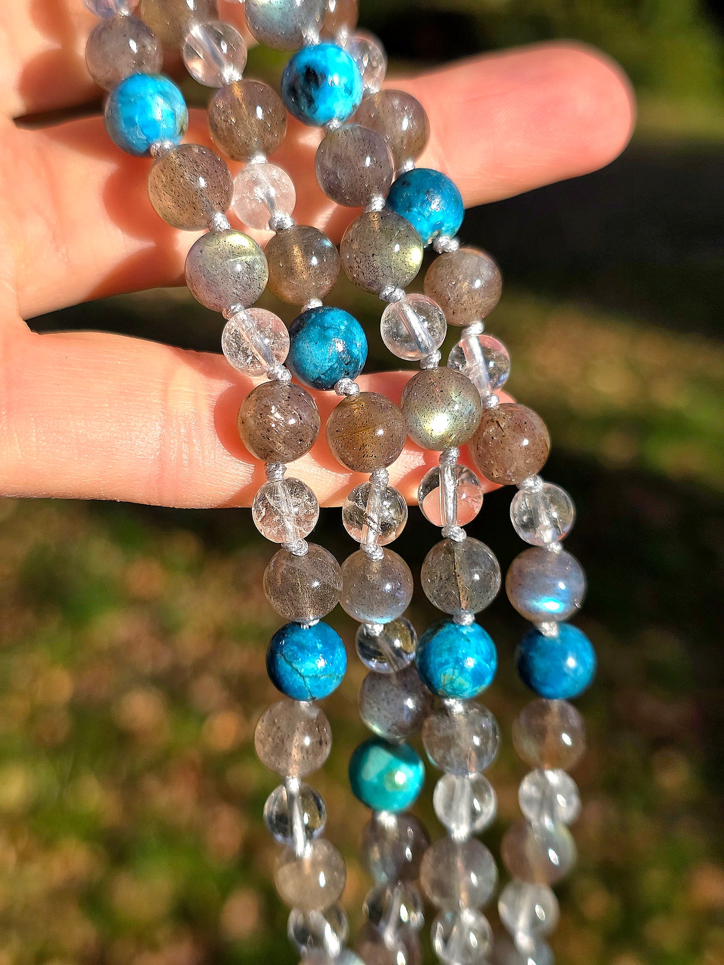 Collier Mala "Clarté des Mondes"