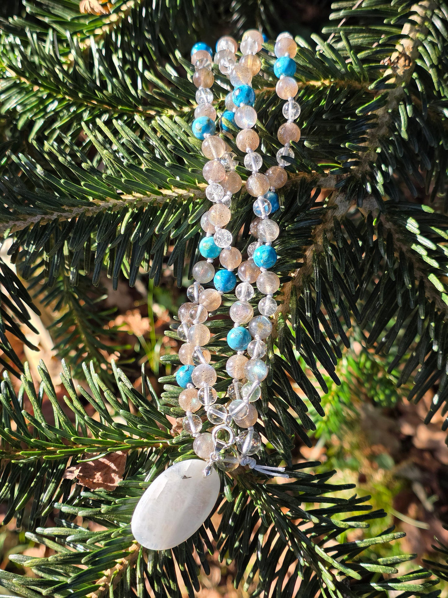 Collier Mala "Clarté des Mondes"