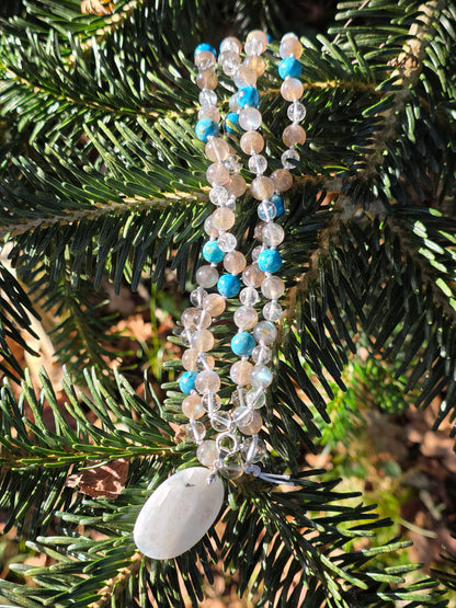 Collier Mala "Clarté des Mondes"