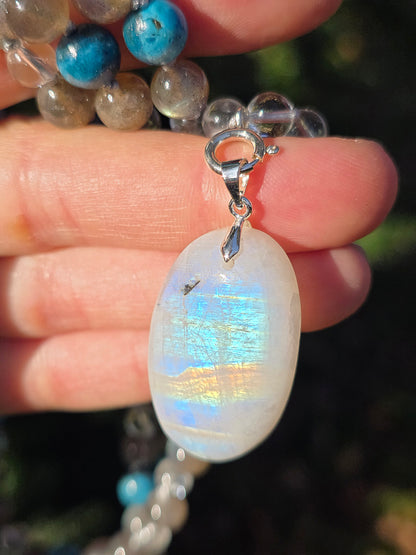 Collier Mala "Clarté des Mondes"