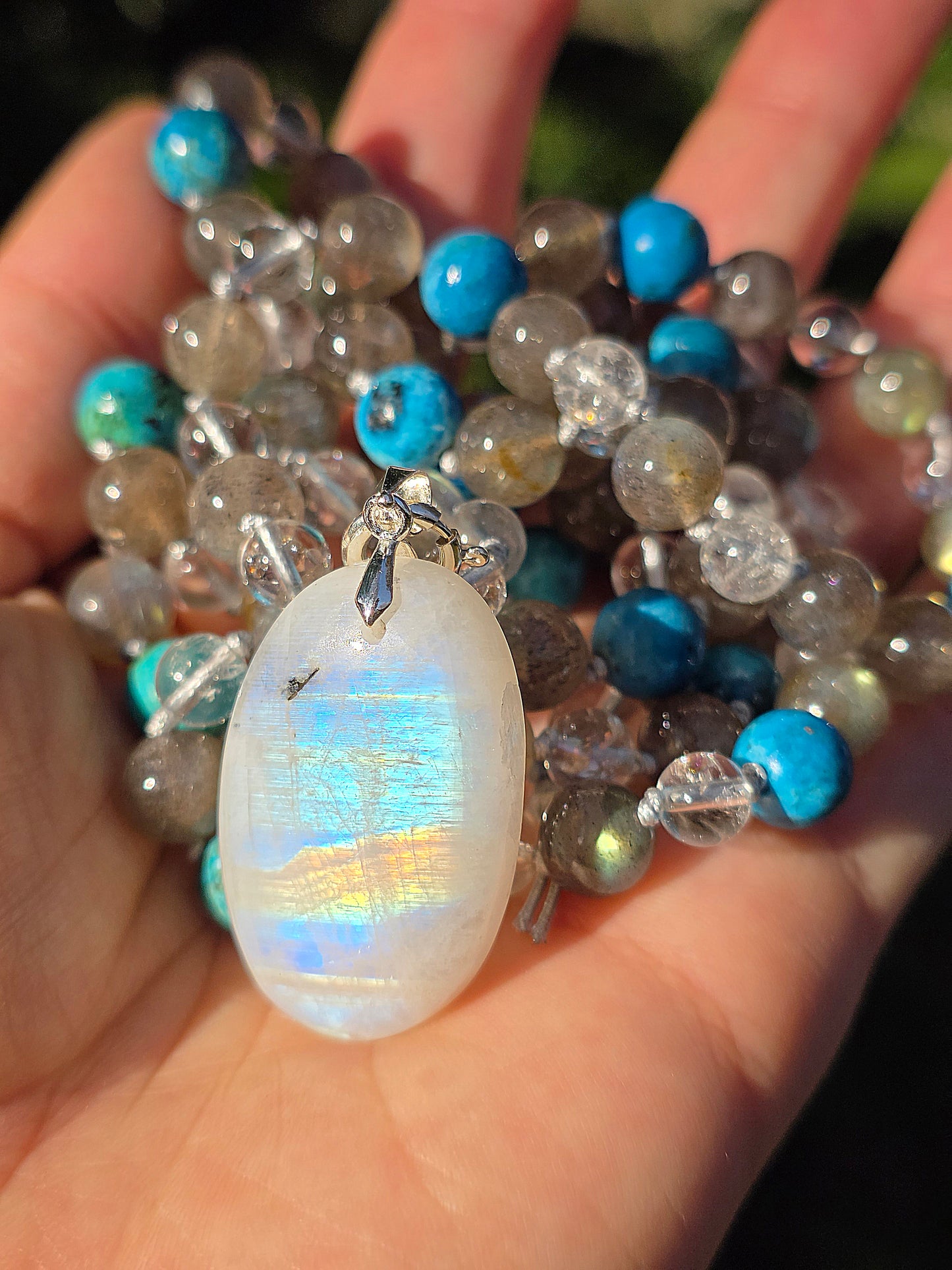 Collier Mala "Clarté des Mondes"