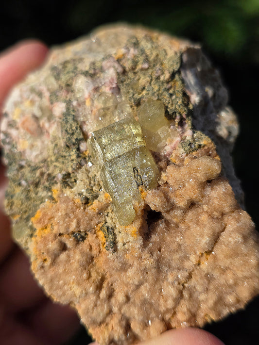 Apatite jaune du Maroc