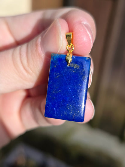 Pendentif en Lapis Lazuli (à choisir)