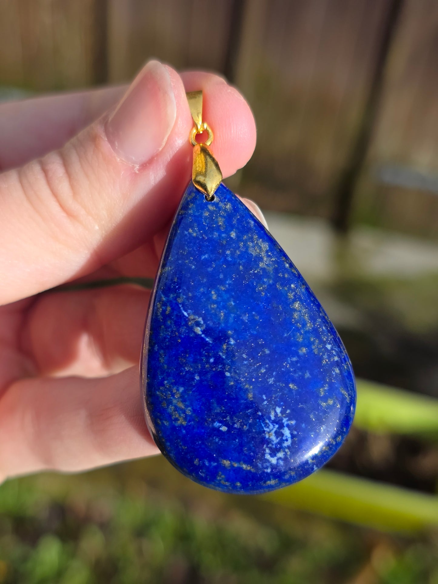 Pendentif en Lapis Lazuli (à choisir)