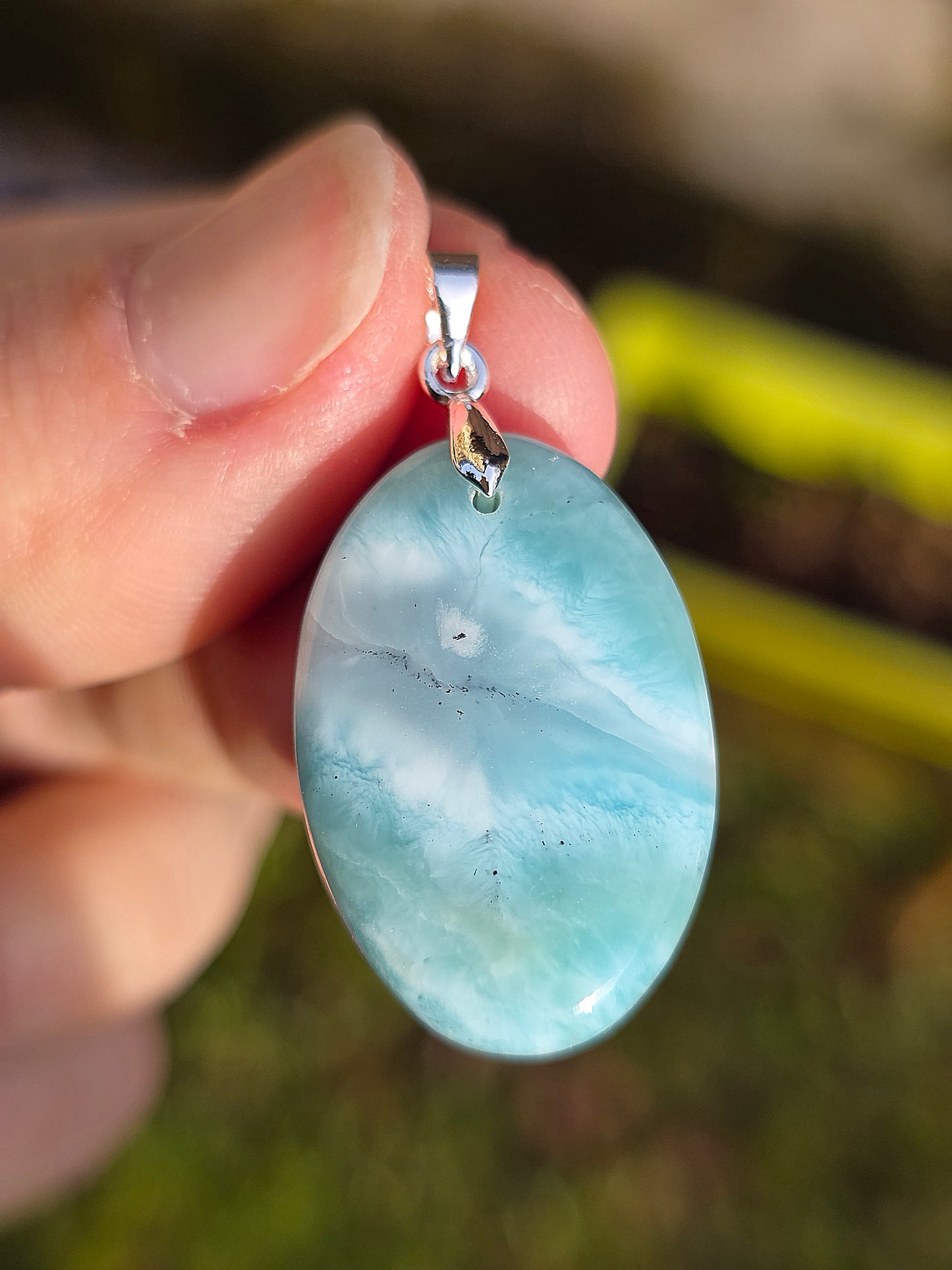Pendentif en Larimar (à choisir)