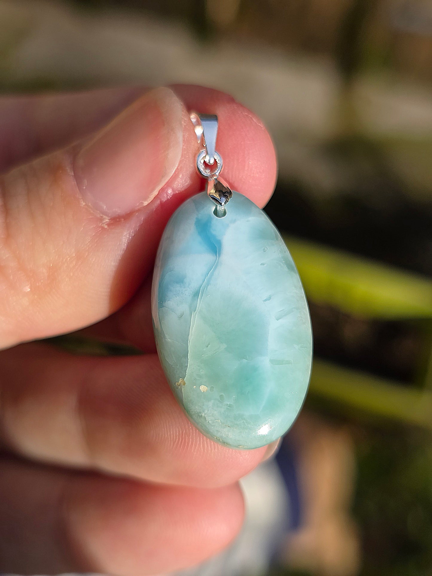 Pendentif en Larimar (à choisir)