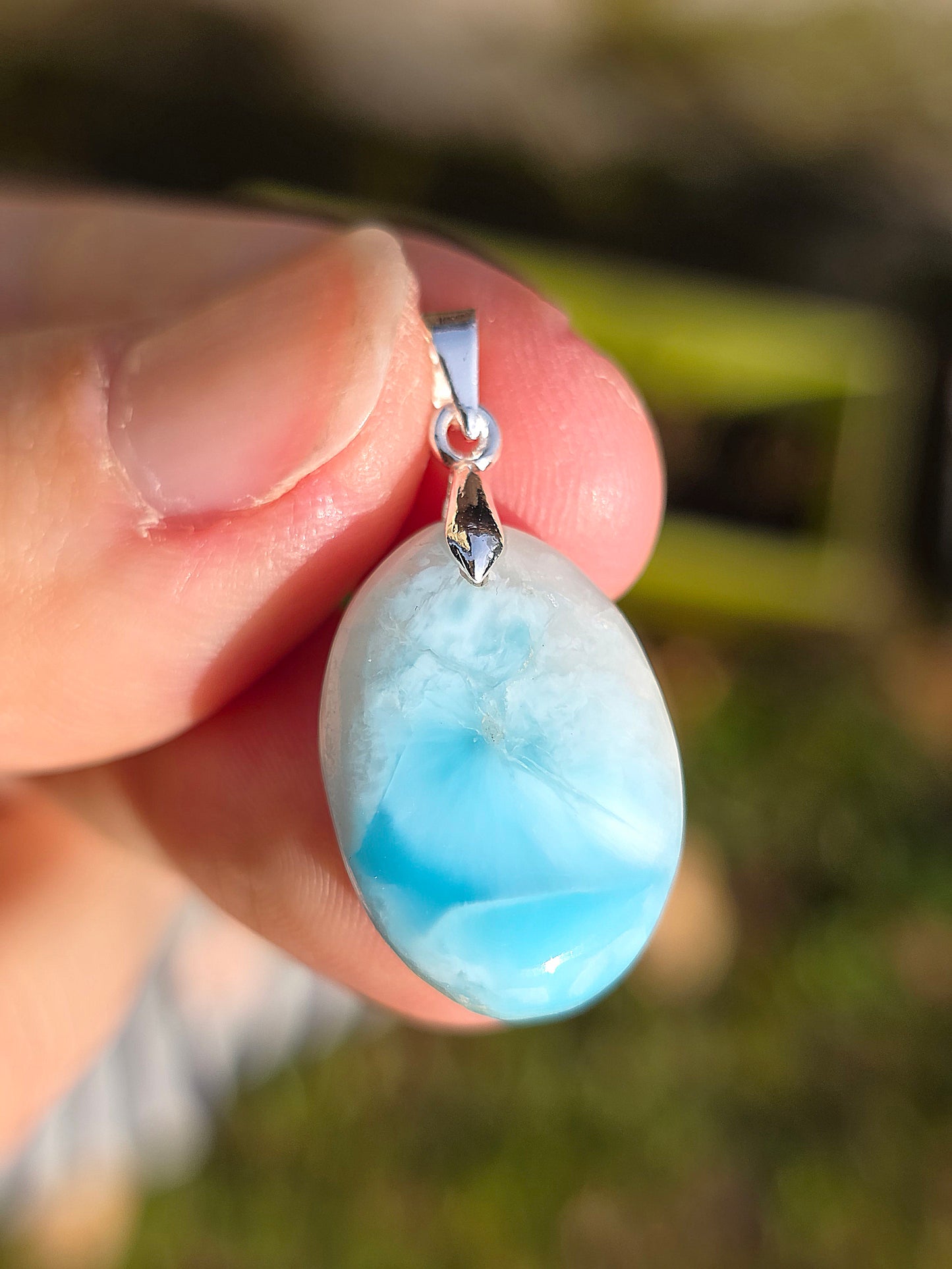 Pendentif en Larimar (à choisir)