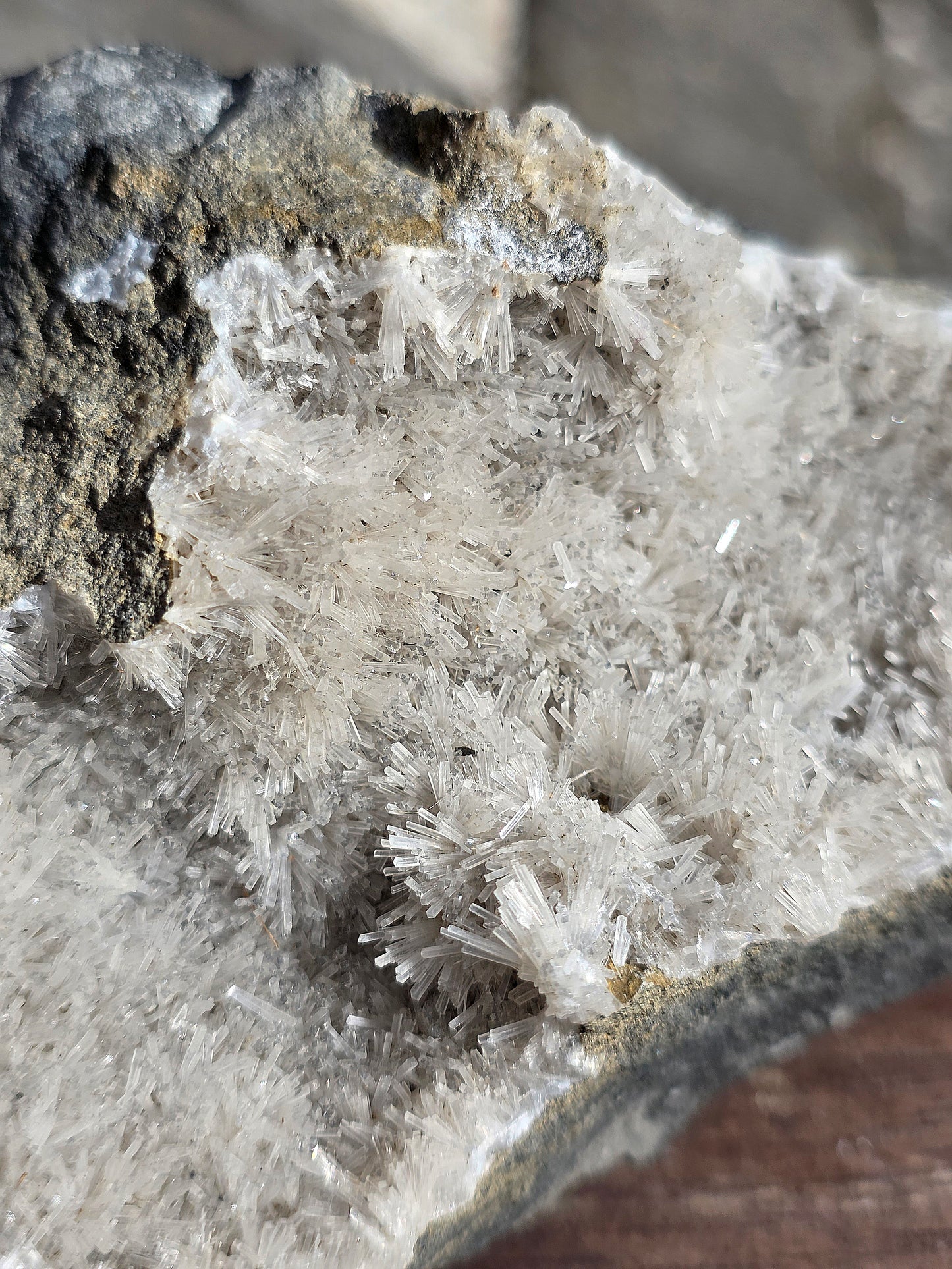 Natrolite brute française