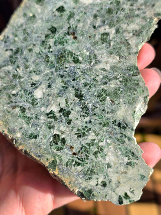 Plaque de Smaragdite de Corse