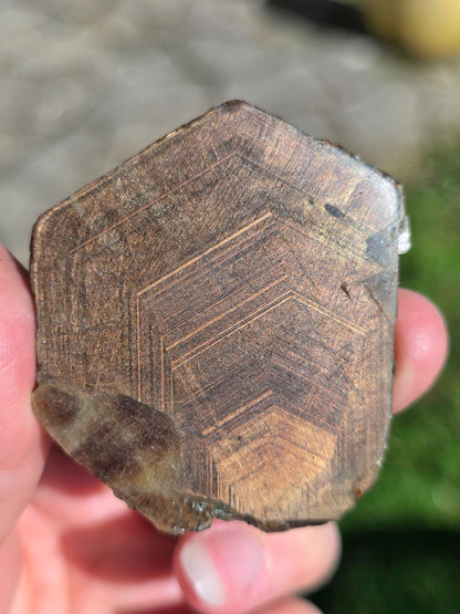 Magnifique Saphir brun doré de Thaïlande