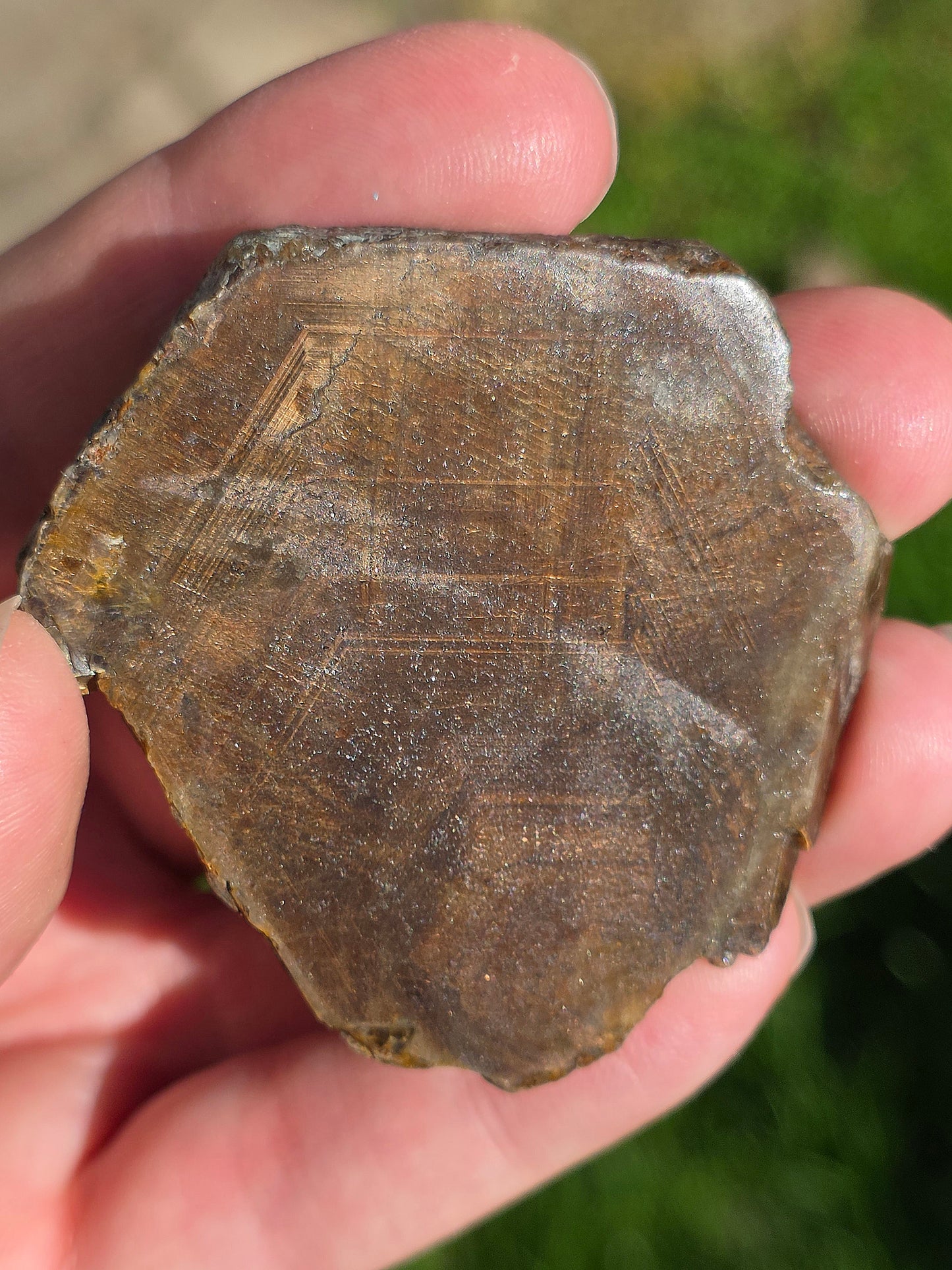 Saphir brun doré de Thaïlande n°5