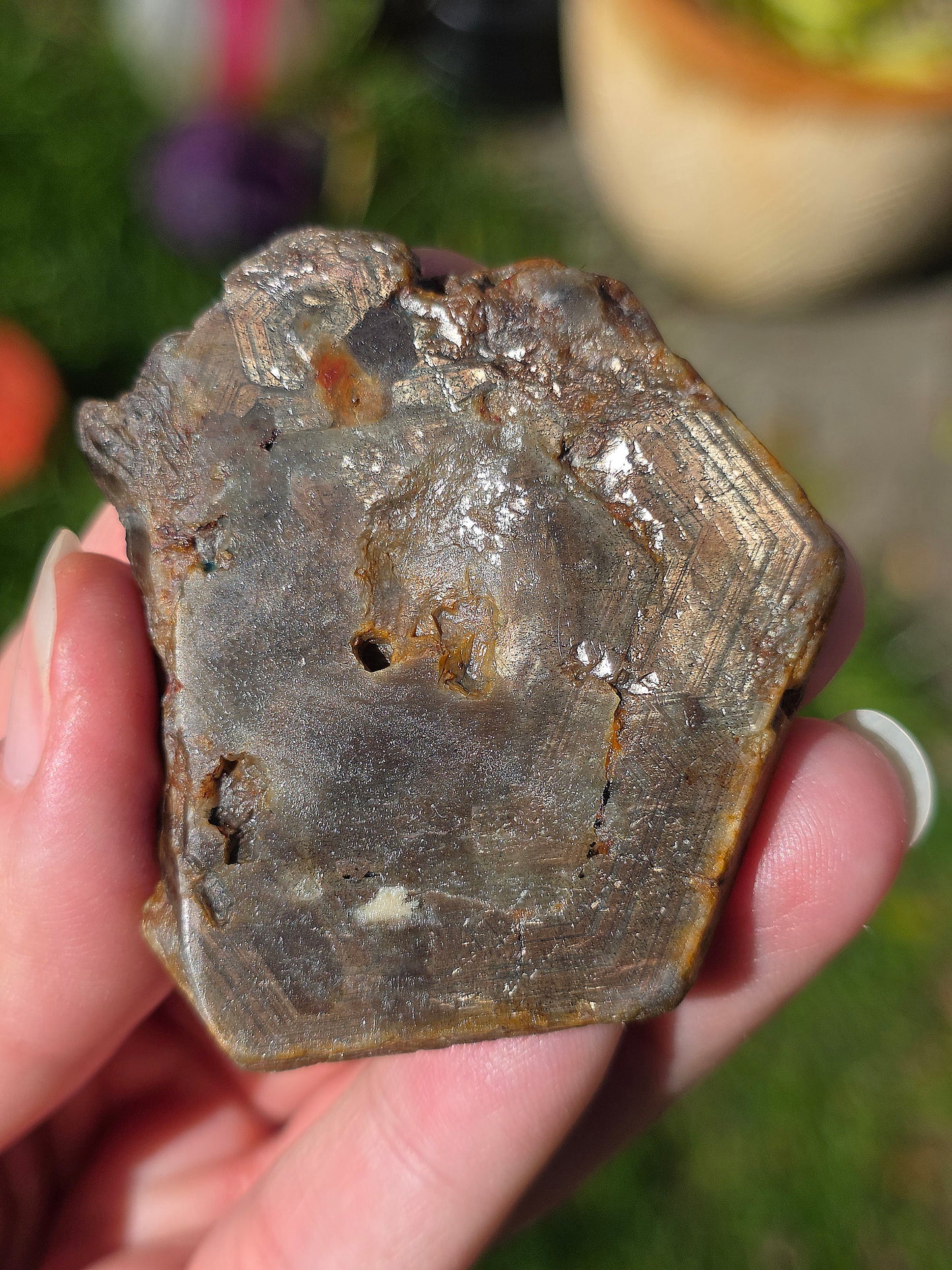 Saphir brun doré de Thaïlande n°7