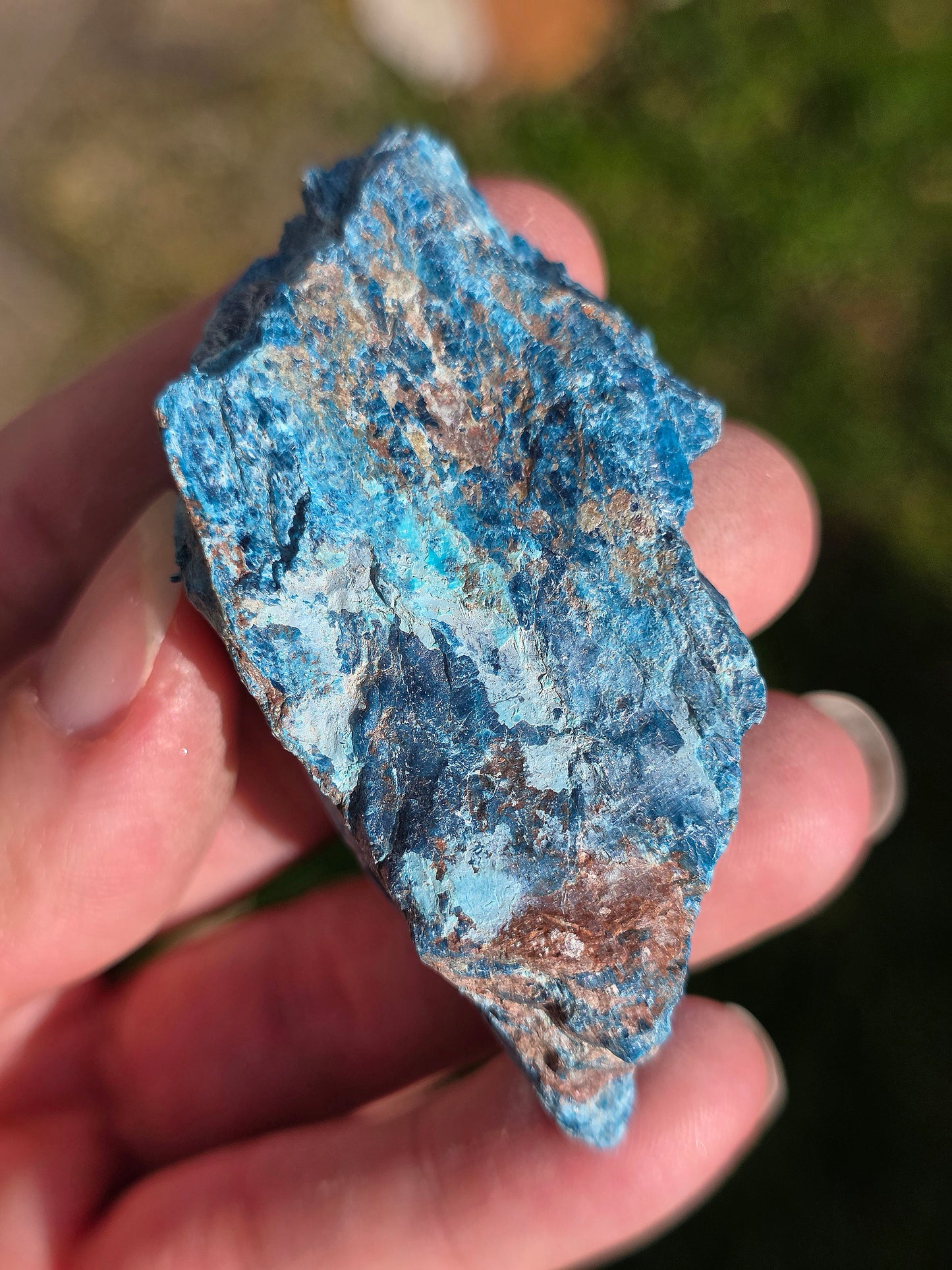 Shattuckite fibreuse du Congo