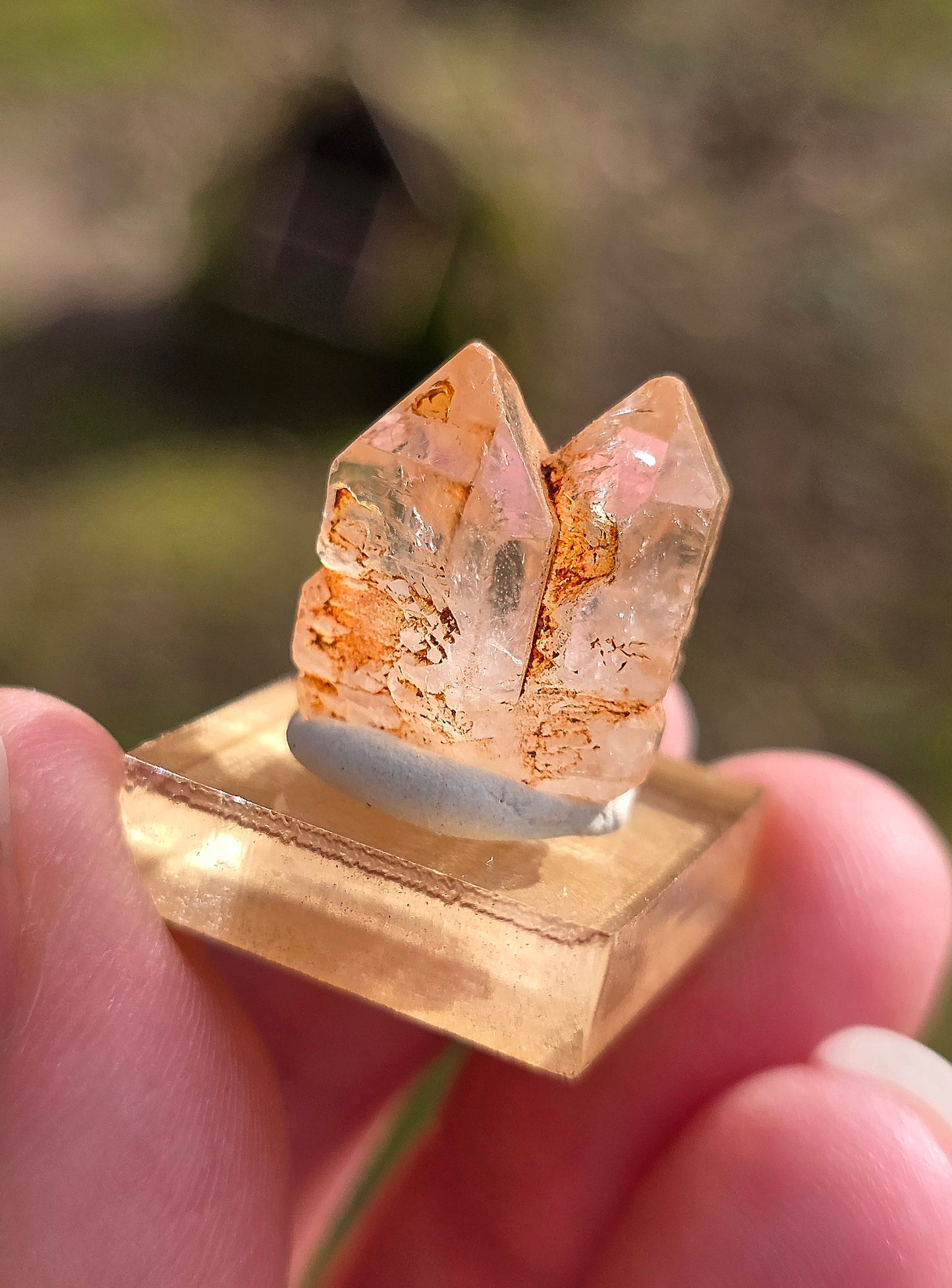 Quartz fenêtre de Madagascar