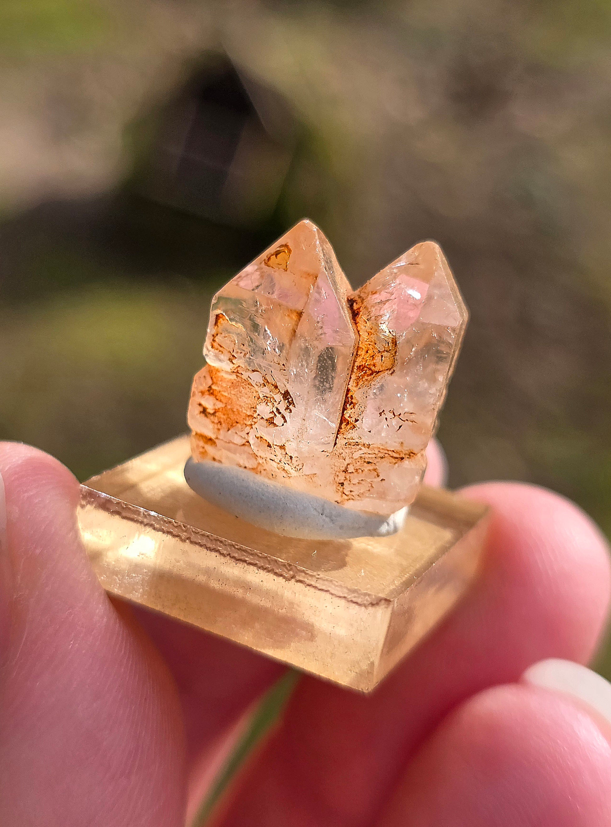 Quartz fenêtre de Madagascar