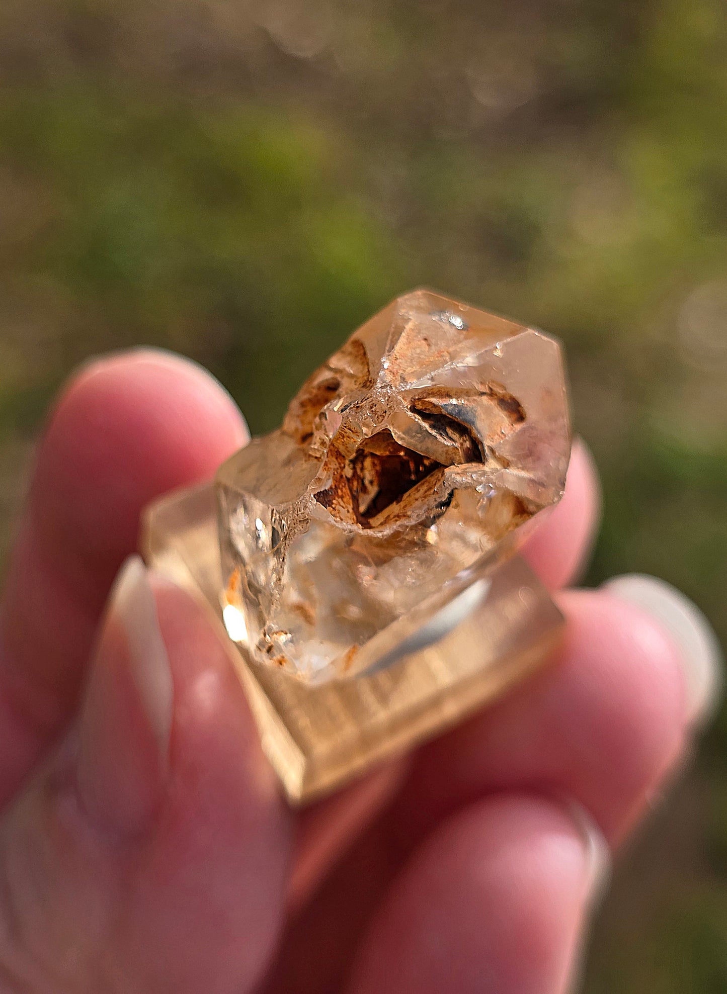 quartz élestial de Madagascar