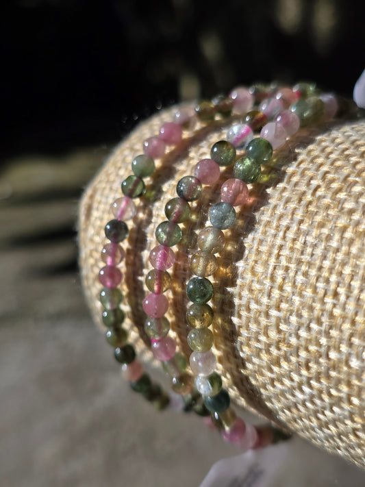 bracelet en Tourmaline multicolore du Brésil
