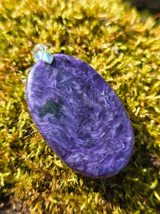 pendentif en Charoïte de Russie