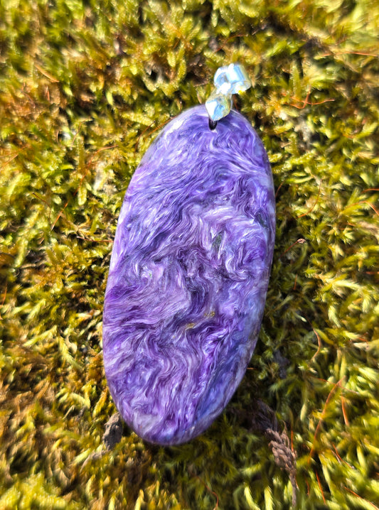pendentif en Charoïte de Russie
