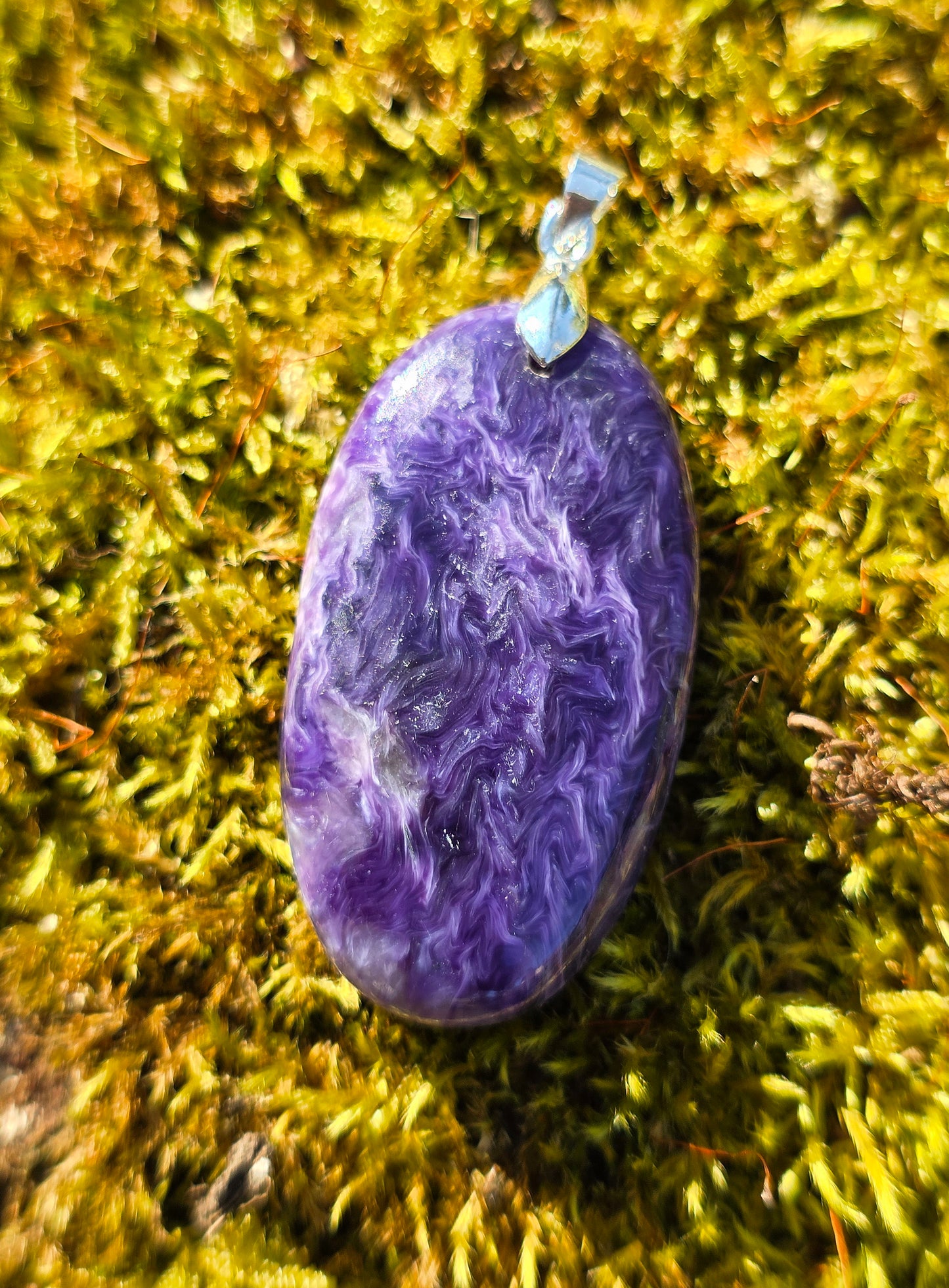 pendentif en Charoïte de Russie