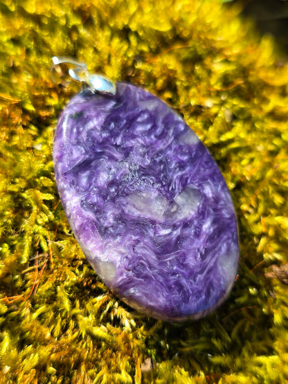 pendentif en Charoïte de Russie