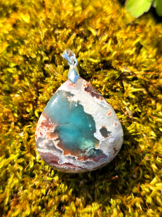 pendentif en Aquaprase afrique du sud