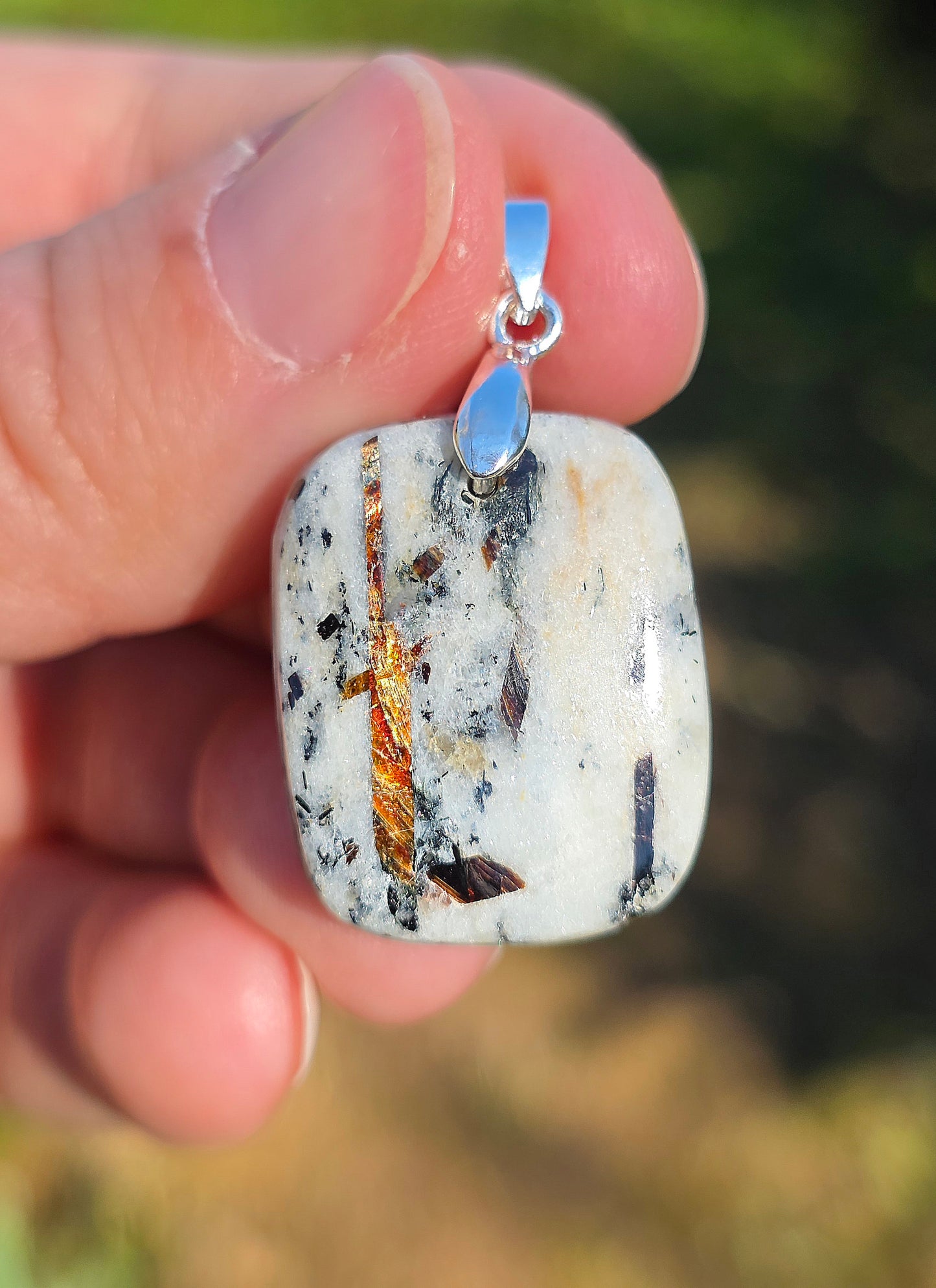 pendentif en Astrophyllite de Russie