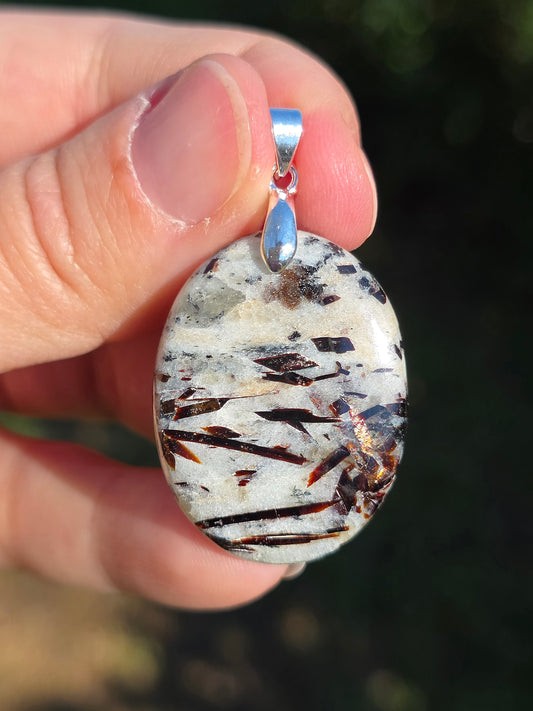 pendentif en Astrophyllite de Russie