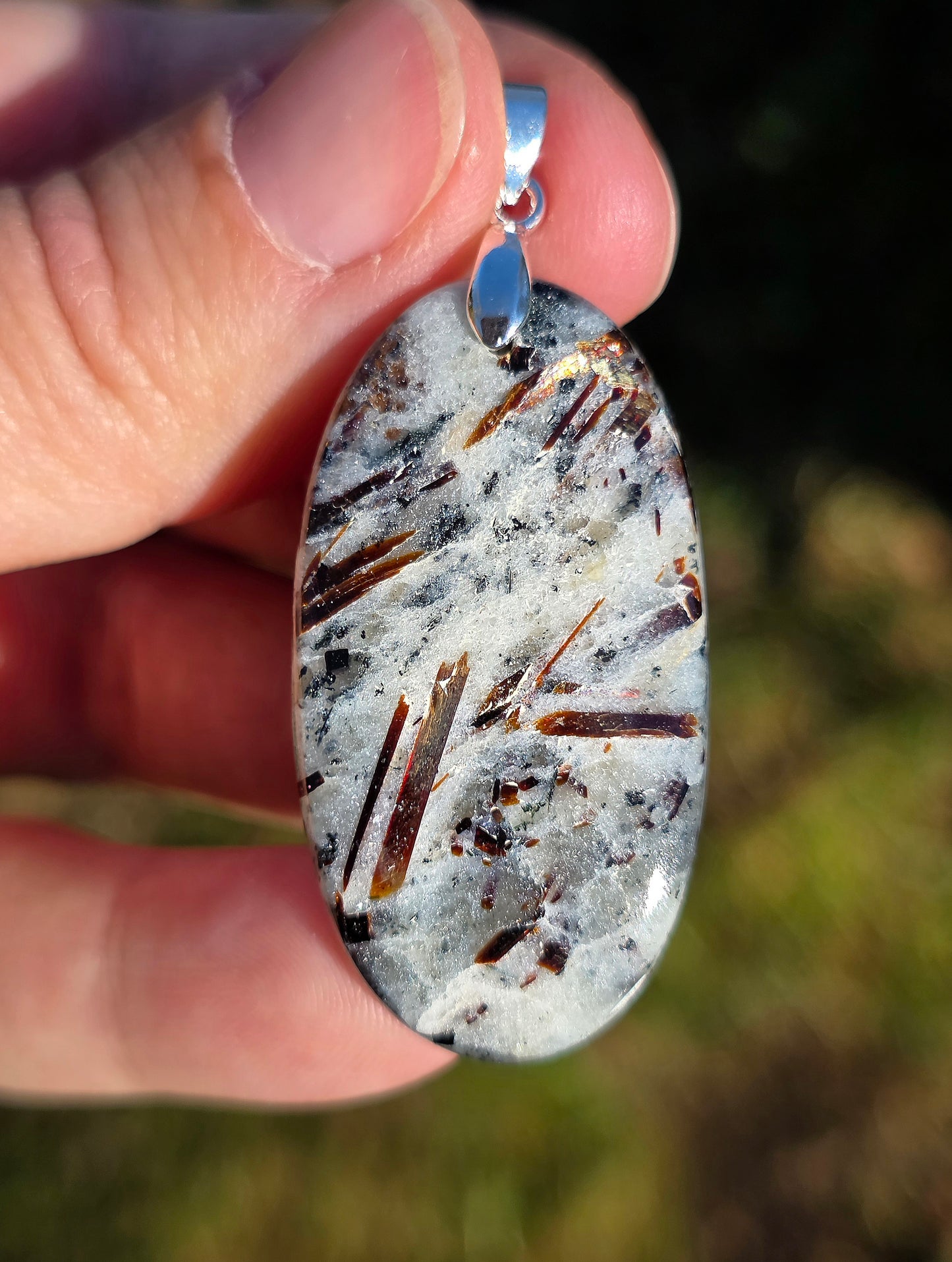 pendentif en Astrophyllite de Russie