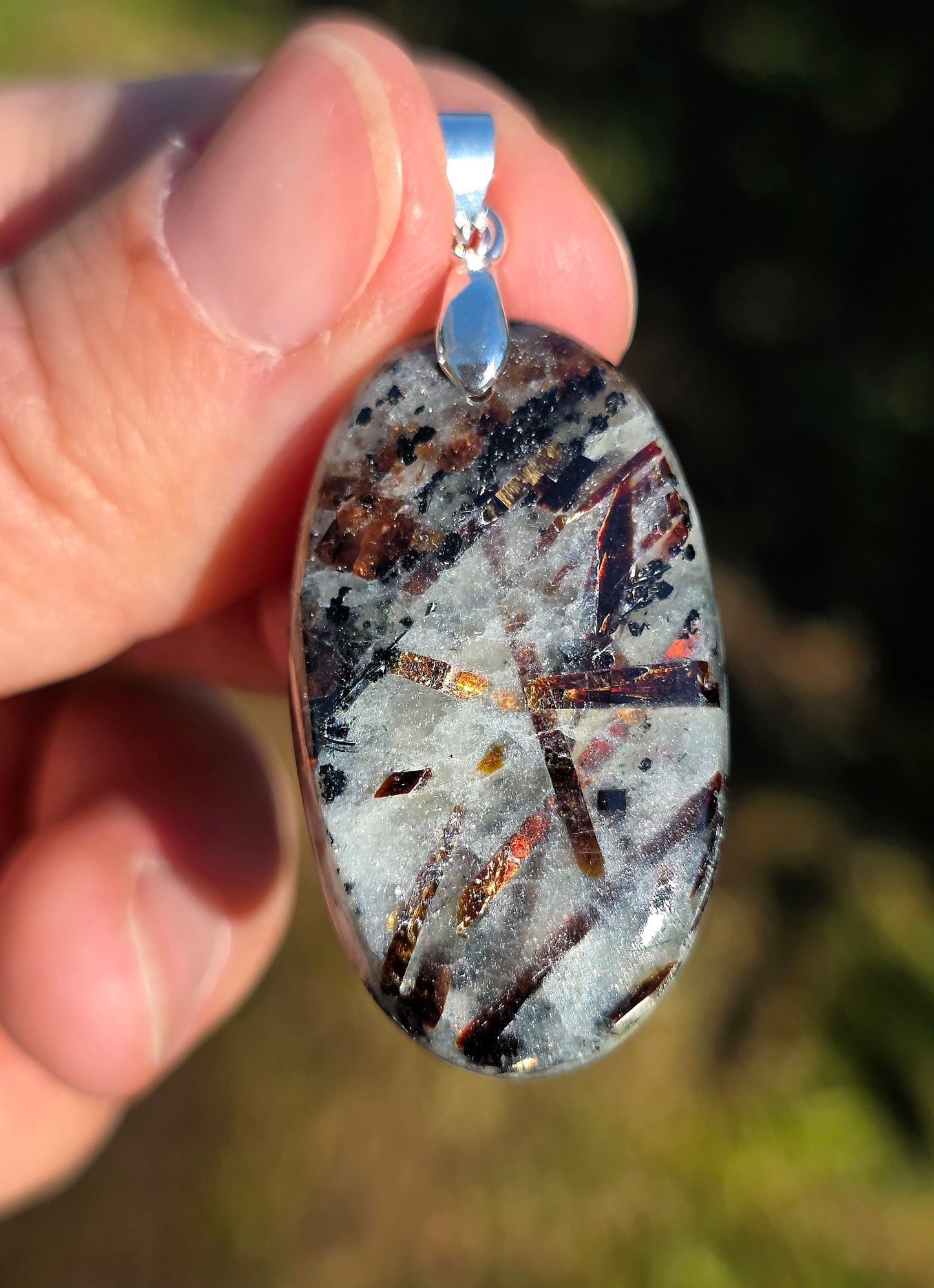 pendentif en Astrophyllite de Russie